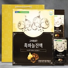 국내 지리산 파우치 흑마늘 진액, 70ml, 60개