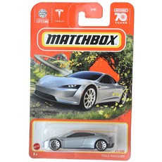 Matchbox 테슬라 로드스터 실버 91/100