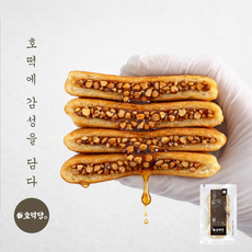 [호떡당] 줄서서먹는 호떡! 꿀호떡! 영양간식 아이간식 식사대용 겨울간식, 350g, 1개