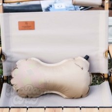 둠칫 캠핑 의자용 자충 목배개, 블랙