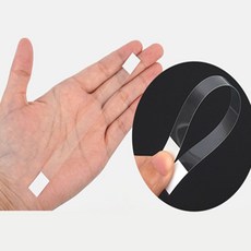 와이옐로 부착형 투명 POP 와블러 1개 가격표 광고용 행사홍보도구, 1cm x 14cm