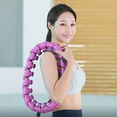 굿프렌드 신수지의 밸런스코어 스마트 훌라후프 GOOD-V10, 1.5kg, 퍼플, 1개