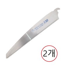 대건금속 목수용 교체용 톱날 330 외날톱 나무톱 목공톱, DG-713SB, 2개