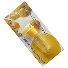 다기능 주방 도구 레몬 오렌지 착즙기 수동 과일 실용적인 스파이럴 추출기, 01 yellow 1pc