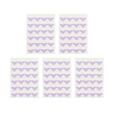 사진 앨범 장식용 종이 스티커 사진 앨범 코너 스티커 액세서리용 셀프 접착 스티커 5개 팩, Purple