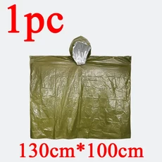 휴대용 방수 긴급 생존 침낭 야외 Edc 캠핑 장비 열 자루 응급 처치 구조 키트 Mylar 담요