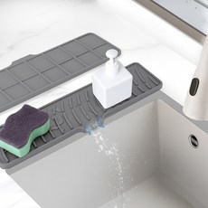 미니아틀리에 물빠짐 슬림 와이드 드라잉매트, 1개, 그레이