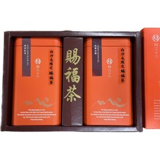 白沙屯媽祖限定賜福茶禮盒 - 春節送禮/企業送禮, 1個, 紅玉20入荔韻烏龍20入