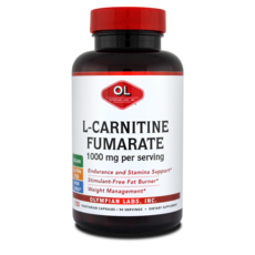 OLYMPIAN LABS 左旋肉鹼富馬酸膠囊 1000mg, 100 件, 1罐