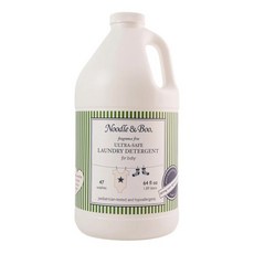 누들 앤 부 베이비 세탁 필수품 초안전 세제, 64 Ounce Fragrance Free
