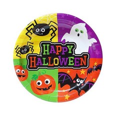 옵트샵 해피할로윈 접시 18cm 할로윈파티