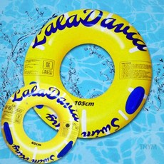 해변튜브 물놀이 원형 튜브, LALADAVID원형튜브65cm