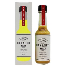 바카스코 재팬 유자 & 카키 비니거 페퍼 AWA 소스, 1개, 60ml