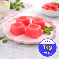 아이젤 수박푸딩 20개입, 1개, 1kg