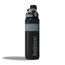 바블로브 파스텔 대용량 보온보냉 316스텐텀블러 1000ml, 나이트블랙1000ml, 1개