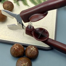 밤 손질 도구 가위 껍질 겨울 간식 준비 조리 기구 견과류 까기 편리 주방, 밤칼집가위2in1