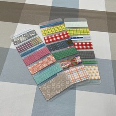 마테감개 마스킹테이프 핑크 모눈 소분, 1개