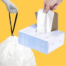 분리수거 재활용 비닐 봉투 50L 70매 끈달린 봉지 쓰레기