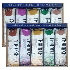 구포국수 오색국수 310g 5종세트 웰빙국수 잔치국수 재활센터 성과사은품 복지센터사은품, 1.55kg, 2세트