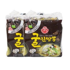 오뚜기 굴진짬뽕 (130GX4) 130g 2개, 2세트