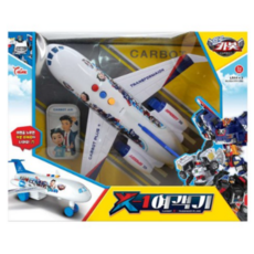 씽크토이 헬로카봇 X-1 여객기 완구, 색상혼합, 2개