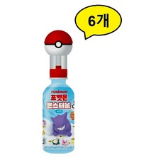 포켓몬 몬스터볼 소다 220ml, 6개