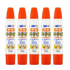 아모스 만능 목공풀 36g, 5개