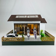 【宣羿】金紙/紙紮-中房 迷你日式小屋, 1個