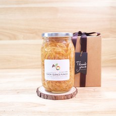 모과청 500g 홈카페 따뜻한 모과차 수제 과일청 선물용 다다홈쿡, 1개, 1개입