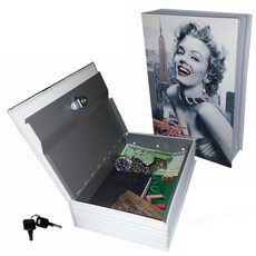 북세이프 비밀금고 표지 헐리우드 책 마릴린먼로 68264EA 1(PC), 색상