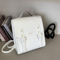 탑씨유 가죽공예 diy 가죽 가방 만들기 재료 패키지 DIY 수공예 가방 만들기 남여공용 백팩, 화이트, 1개