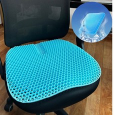 루노라 쫀득방석 쿨 아이스 공부방석, 맑은 청량하늘 블루