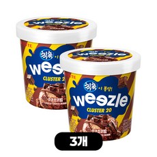 위즐 초코초코밤, 3개, 660ml