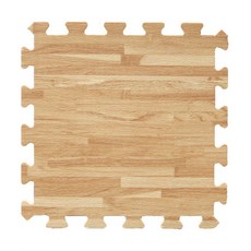 【新生活家】耐磨抗汙轉印木紋地墊 32x32x1cm 5款任選 (36入), 淺拼花, 1個, 淺拼花