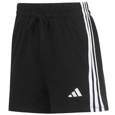 아디다스 W ESSENTIALS 3-STRIPES COTTON SHORTS 헬스 운동 러닝 여성용 삼선 쇼츠 반바지