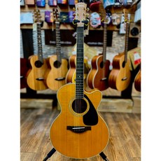 YAMAHA LJX6C 頂級雲杉電木吉他 手工琴 絕版琴, 1個, 原木色