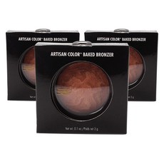 블랙래디언스 아티산 컬러 베이크드 블러시 3g, Gingersnap, 3개