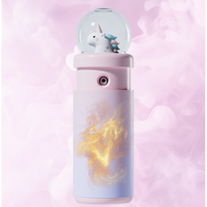 다용도 휴대용 손난로 보조배터리 가습기 핸드워머 USB C타입, 화이트(유니콘), 화이트(유니콘)