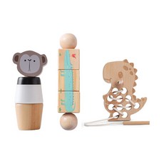 小熊工作組 3歲以下適用, 1個, 猴子三件套