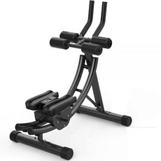 복근 머신 복부 실내 폴딩 체중 감량 홈짐 뱃살 빼기 접이식모델, 1개, 접이식모델(회전무릎패드+패드4개)