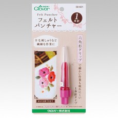 【YUBU】Clover 可樂牌 羊毛氈戳針, 1個, 58-601 1本針