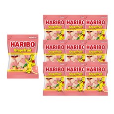Haribo 西柚果凍, 100g, 10包