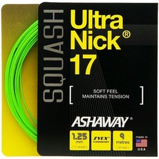 Ashaway Ultranick 17 스쿼시 스트링 (1세트)