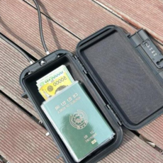 휴대용 미니금고 이동식 소형 금고 배낭여행 안전용품_WFJ9UUZ, 본상품