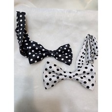 나비 넥타이 보타이 10센티 물방울 행사 파티 도트무늬 2컬러 아동싸이즈