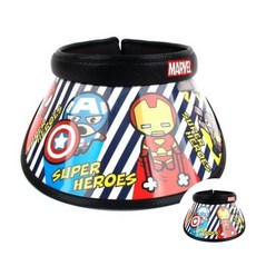 마블 남아 키즈썬캡 블랙 유치원모자