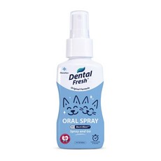 潔牙白 DENTAL FRESH 犬貓用口腔潔牙噴劑 口腔護理 貓狗潔牙漱口水, 1個, 犬貓用-口腔潔牙噴劑 4oz, 118ml