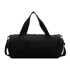 JA ACTIVE 新款乾濕分離運動健身包 短途手提圓筒旅行包 大容量行李袋 旅遊用品, 黑色, 1個