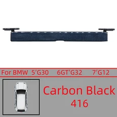 BMW 5 시리즈 2015-2023 G30 6 GT 7 F90 용 자동차 루프 트래블 랙 커버 플레이트 캡 51137443691, 03 Carbon Black