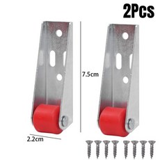 무소음 가구 모바일 지지대 롤러 방향 장착 도구 가정용 이동 2개용 측면 도어, d 2Pcs